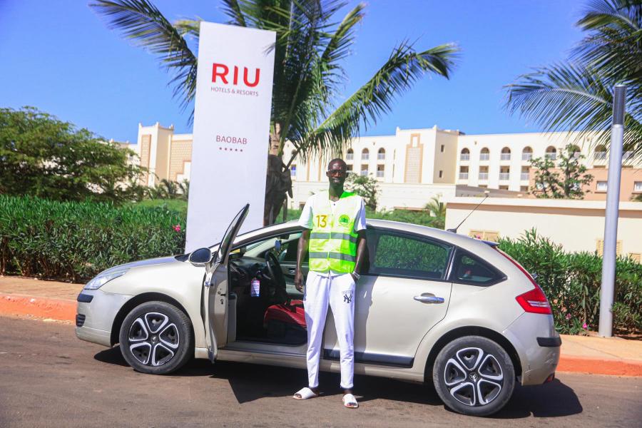 Mamadou Diouf Parking Riu Baobab Pointe Sarène