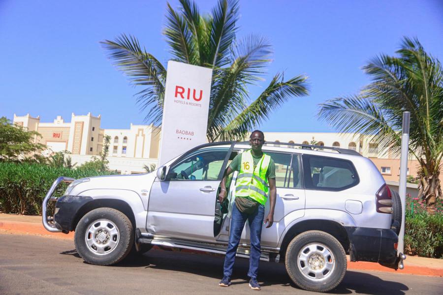Ousmane Dione Parking Riu Baobab Pointe Sarène