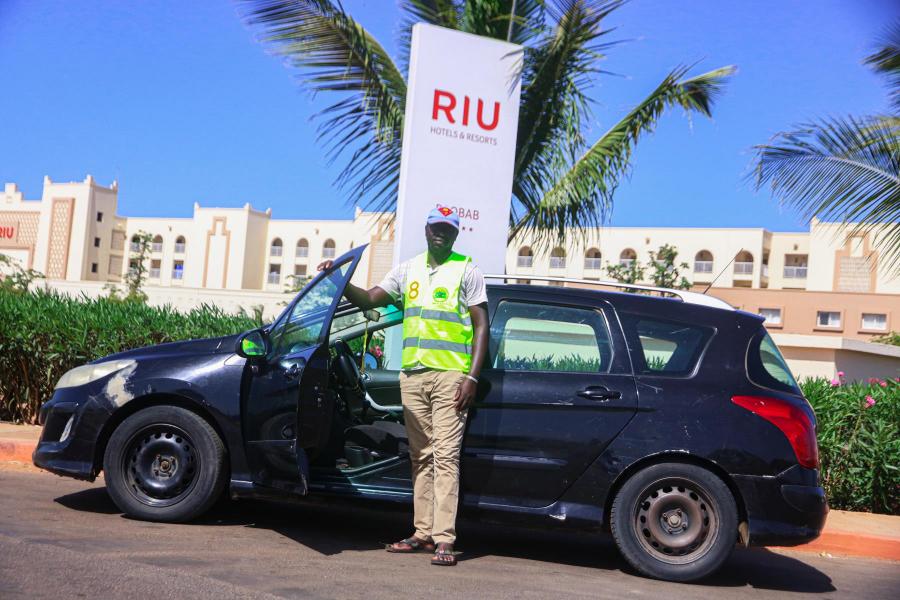 Timack Diouf Parking Riu Baobab Pointe Sarène