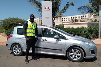 Omar Ngom Parking Riu Baobab Pointe Sarène